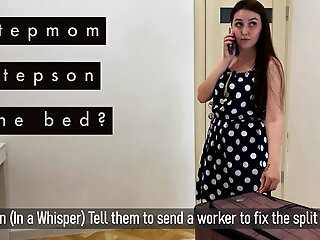 Stepmom and stepson share a..